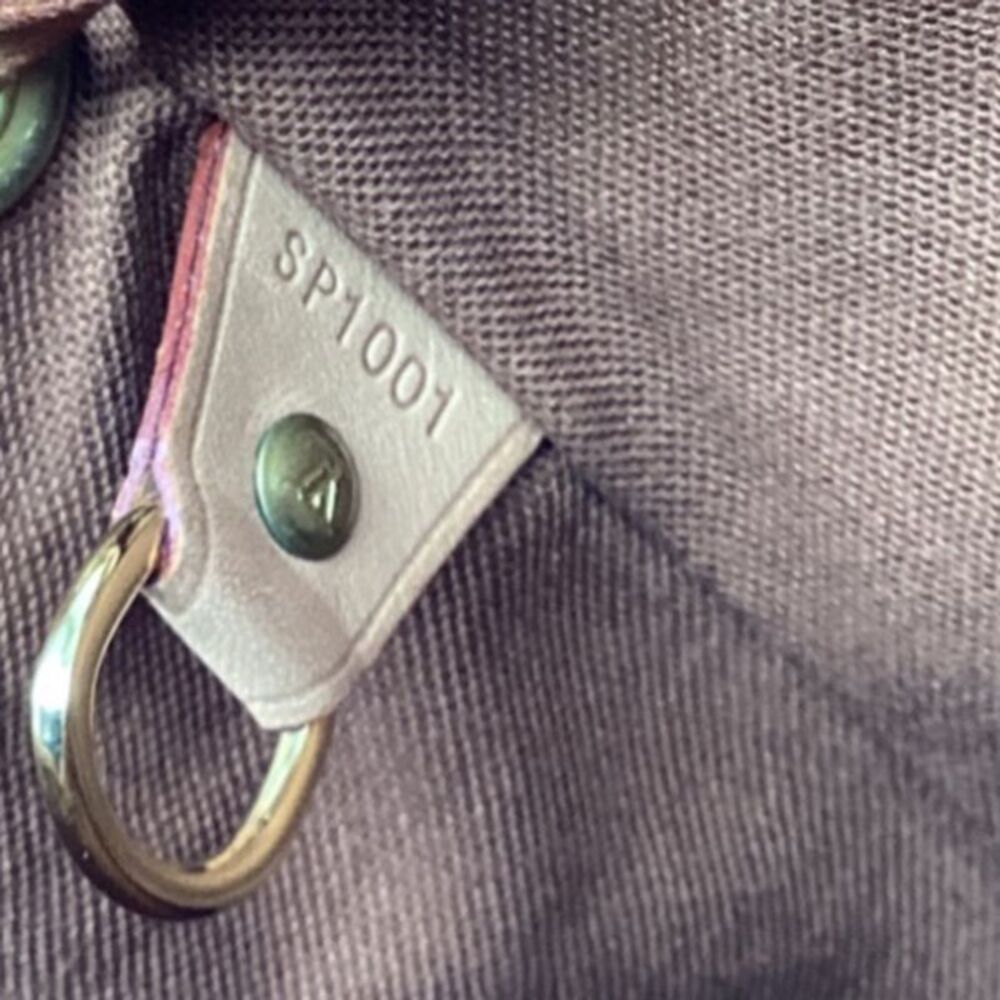 Louis Vuitton Montsouris Mini Backpack in Brown Coated Canvas - Picture 8 of 12